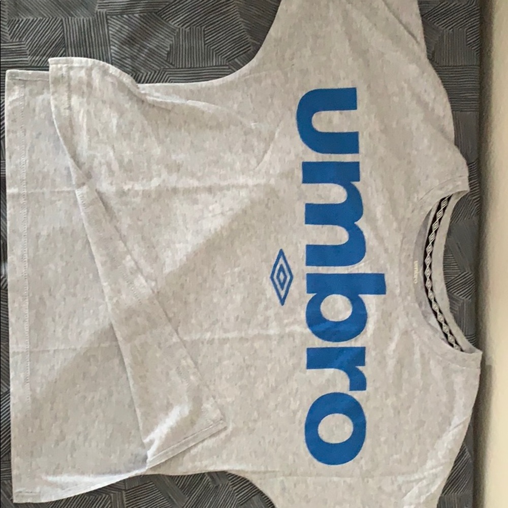 Umbro crop top workout tee